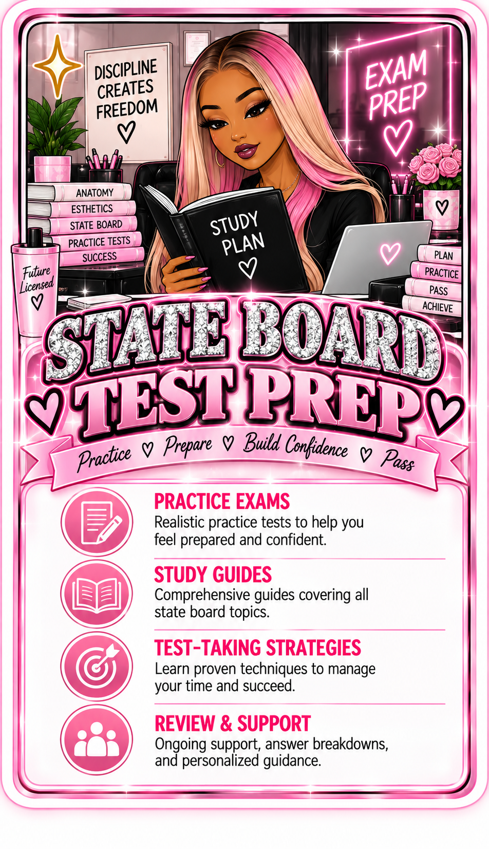 State board test prep