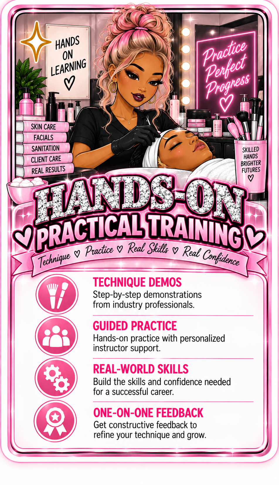 Hands-on practical training